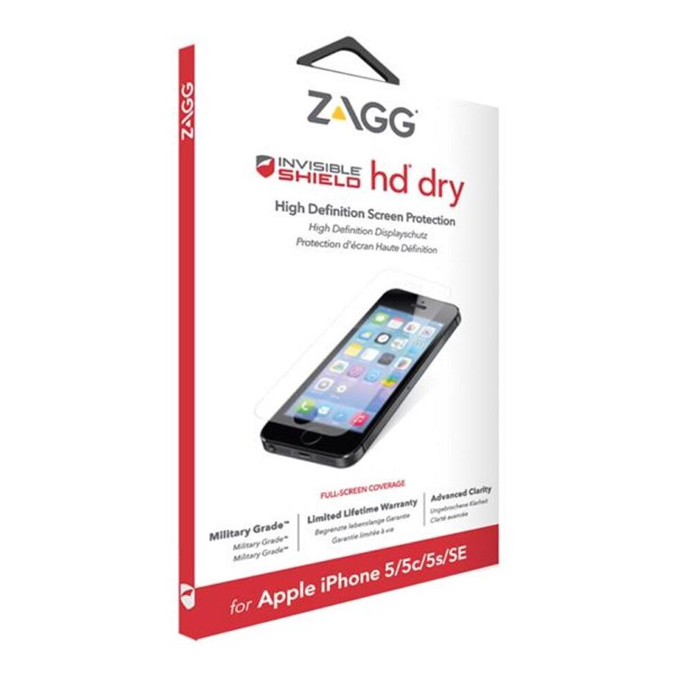 Photos - Protective film / glass ZAGG InvisibleShield Glass+ Clear screen protector iPhone 7/6s/6 1 pc(s) 