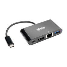 Hub USB-C a 7 porte con alimentazione esterna - Concentratore USB Type-C a 5x USB A e 2x USB-C - USB 3.0 (HB30C5A2C)