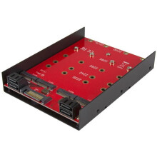 Adaptador de disco duro SATA/SAS de 2,5 pulgadas a 3,5 pulgadas - STARTECH - Convertidor