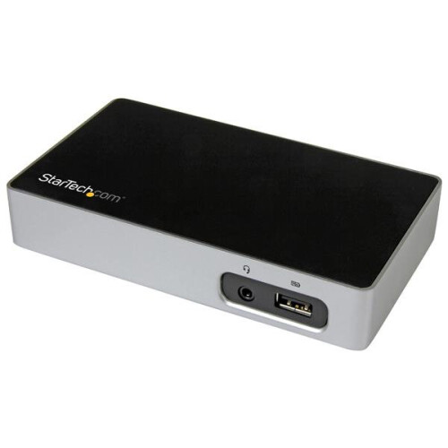 StarTech.com StarTech.com 4K Dual Display Thunderbolt 3 Docking Station para laptop com 85 W PD (TB3DK2DHVUE)