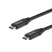 Câble USB-C vers USB-C STARTECH - 3m - Power Delivery 5A - Certifié USB-IF - Noir