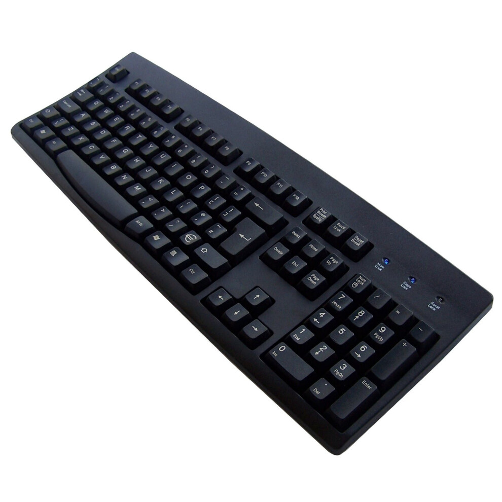 Accuratus Kybac260up-Bksv Usb + Ps/2 Qwerty Swedish Keyboard Black 5060055463613