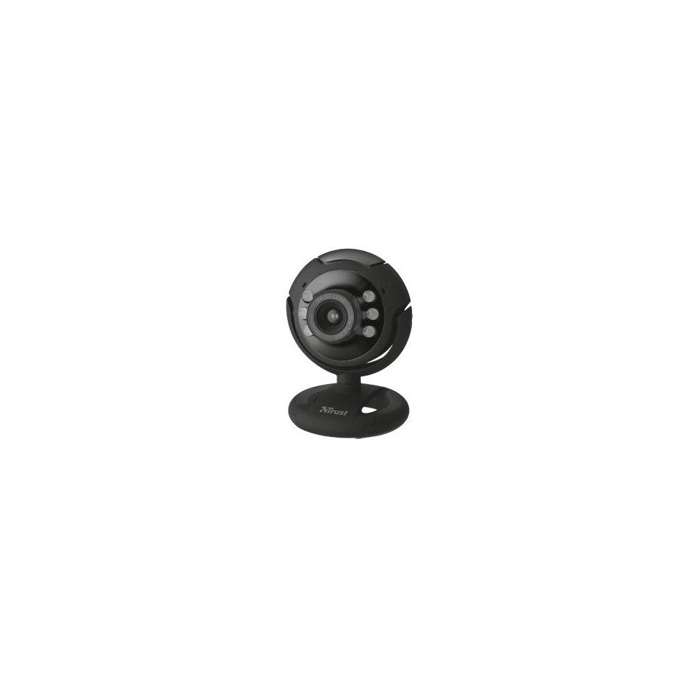 Trust Exis Webcam 640 X 480 Pixels Black 8713439170030