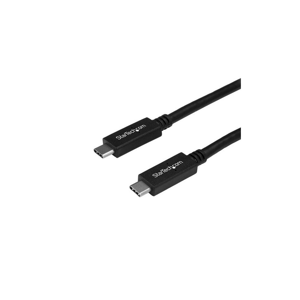 StarTech.com USB-C to USB-C Cable w/ 5A PD - M/M - 1 m (3 ft.) - USB 2.0 - USB-IF Certified