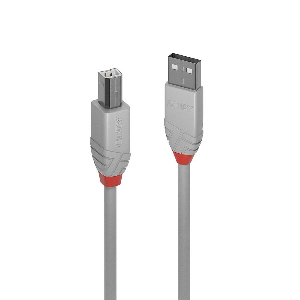 Lindy 5m USB 2.0 Type A Extension Cable, Anthra Line