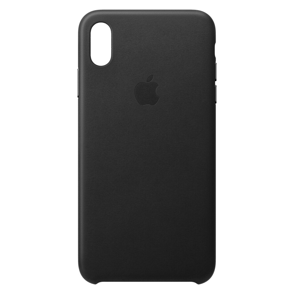 Genuine Apple Leather Case for iPhone XS Max - Midnight Blue