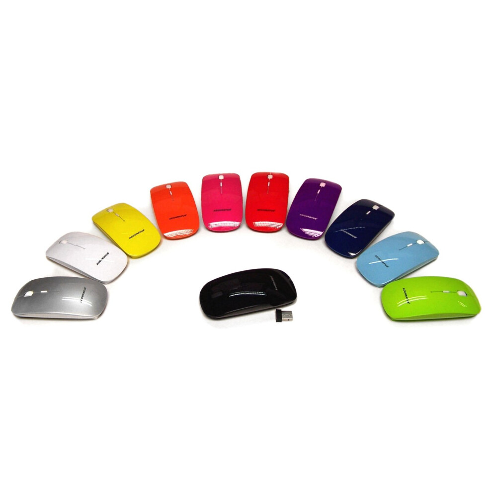 Accuratus Image Rf Mice Rf Wireless Optical 1600 Dpi Ambidextrous White 5060055465174