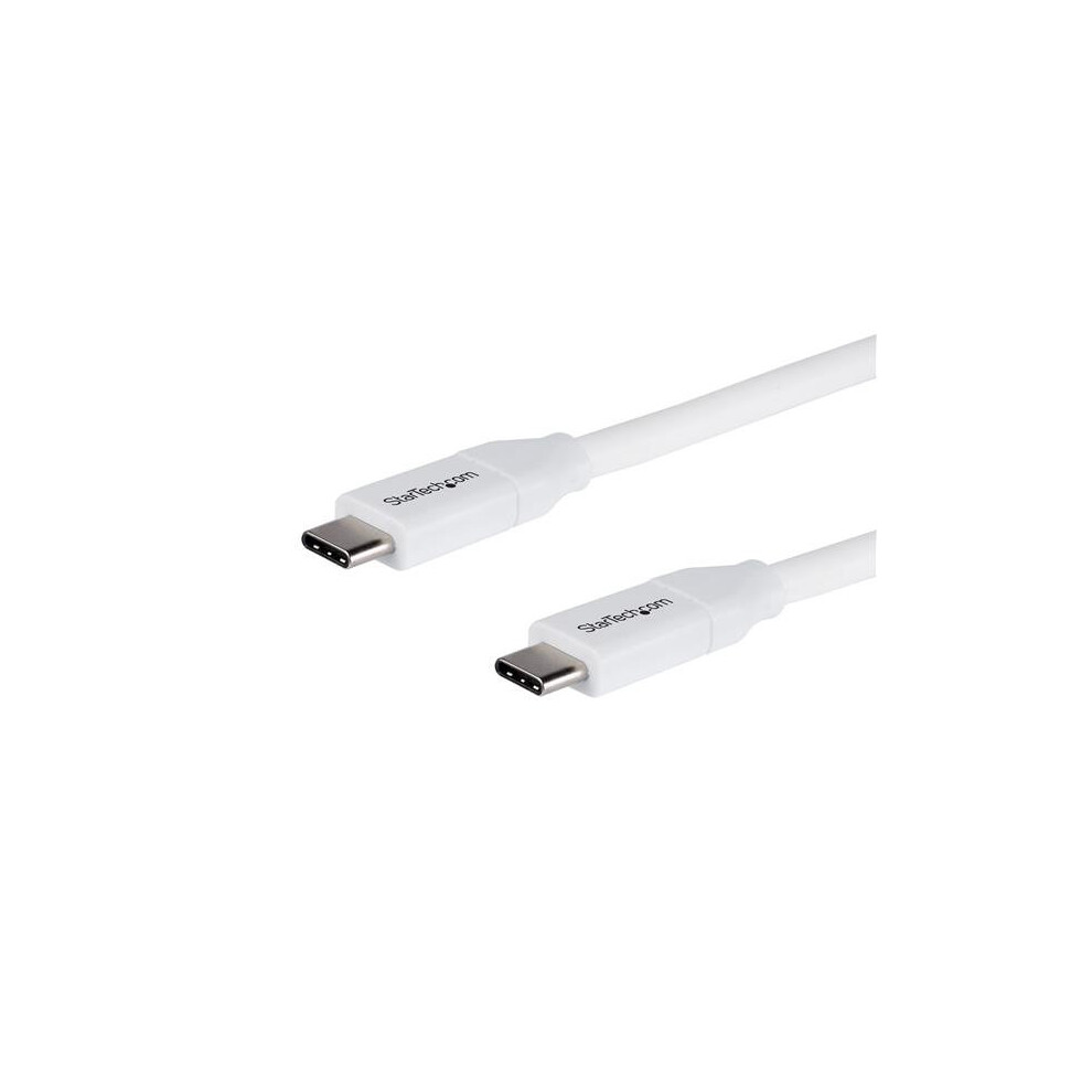 StarTech.com USB-C to USB-C Cable w/ 5A PD - M/M - 6 ft. (1.8 m) - USB 3.0 (5Gbps) - USB-IF Certified