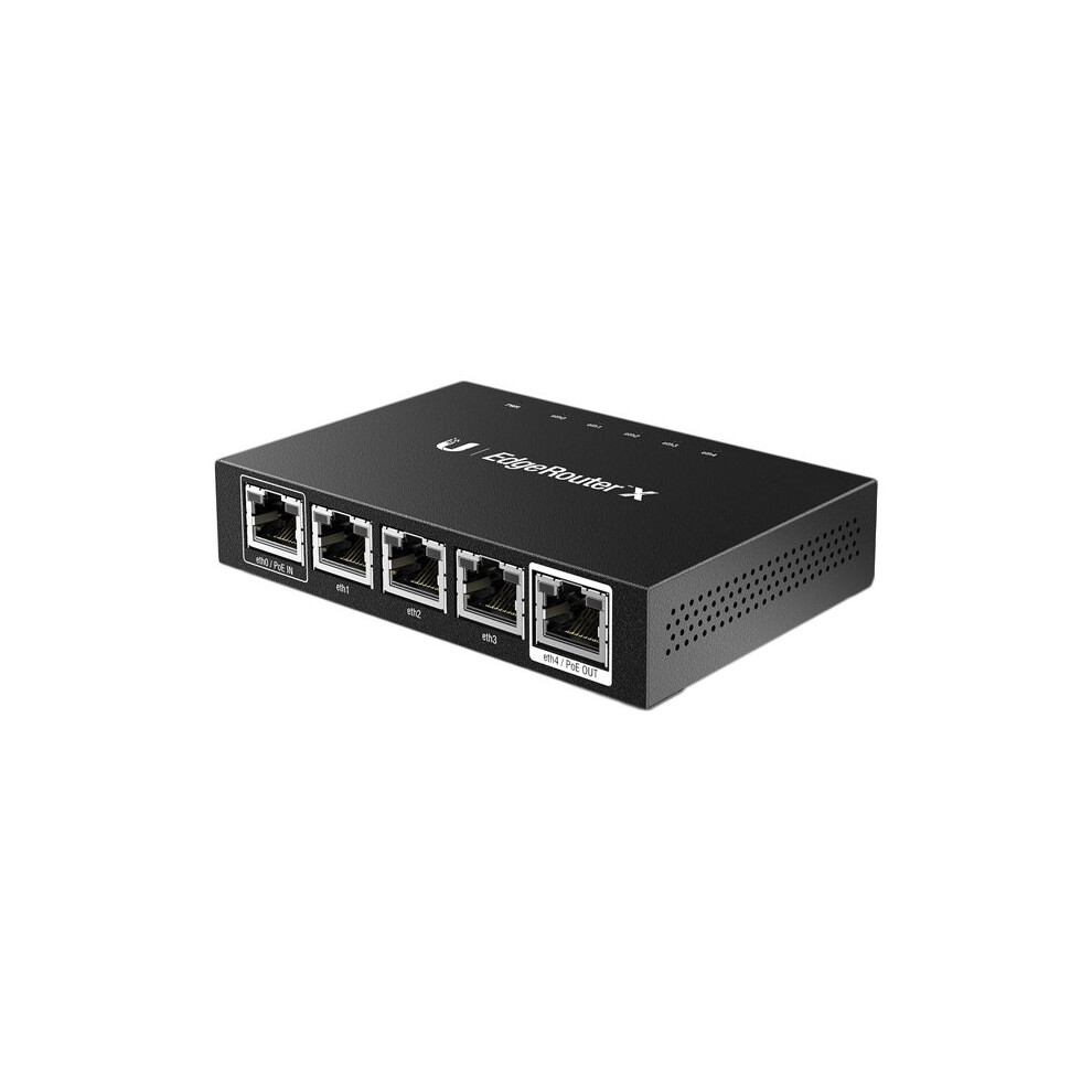 Ubiquiti Networks Er-X-Sfp Wired Router Ethernet Lan Black 810354022203