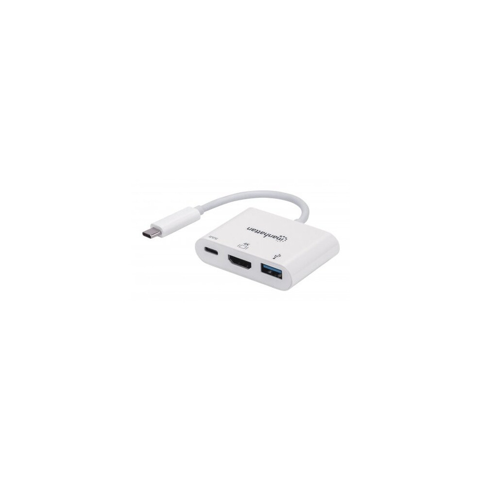 Manhattan 162296 Interface Hub 5000 Mbit/S Black 766623162296