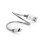 StarTech.com Startech RUSBLTMM1M Weißes Smartphone-Kabel 1