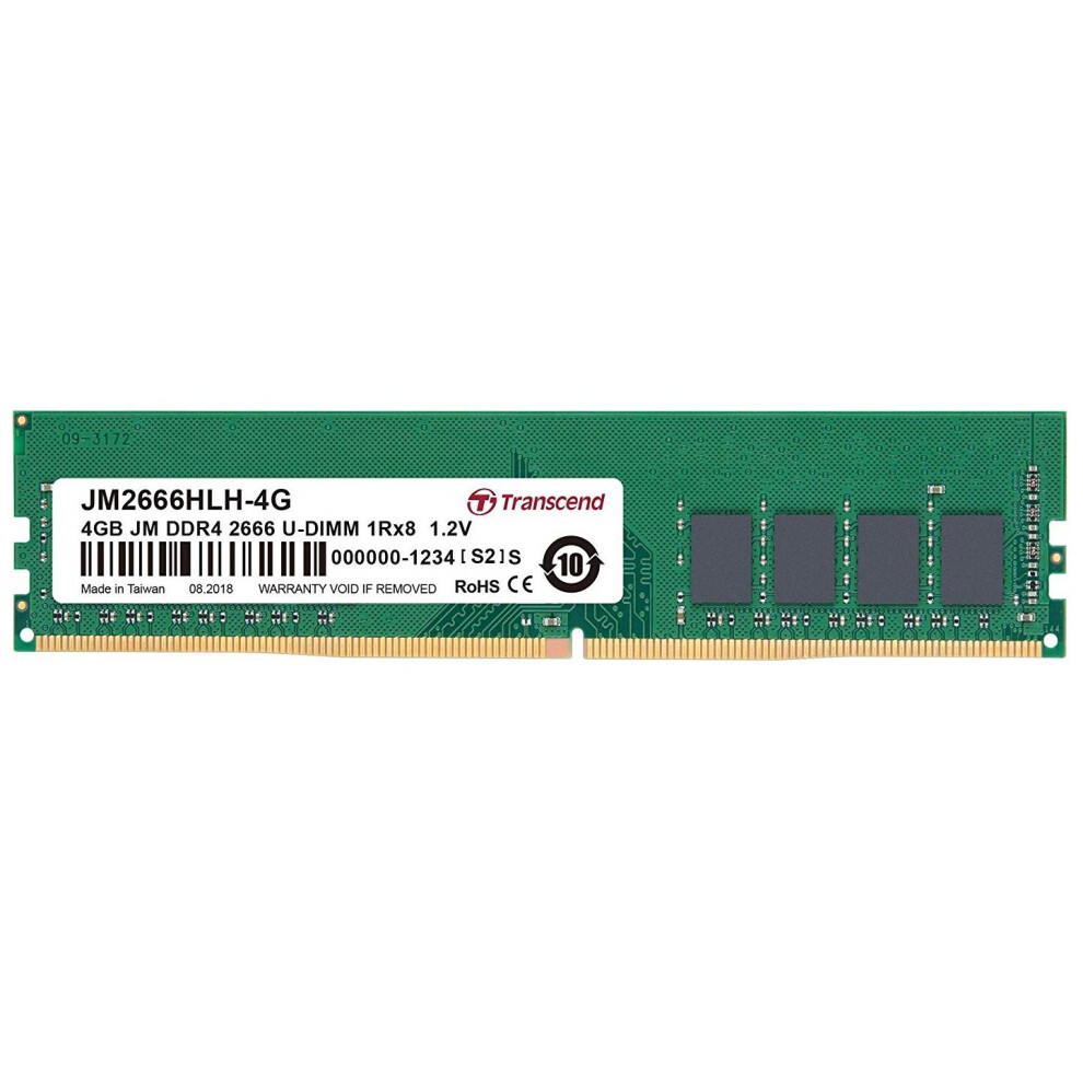 Transcend Jm2666hsb-8G Memory Module 8 Gb Ddr4 2666 Mhz 760557842651