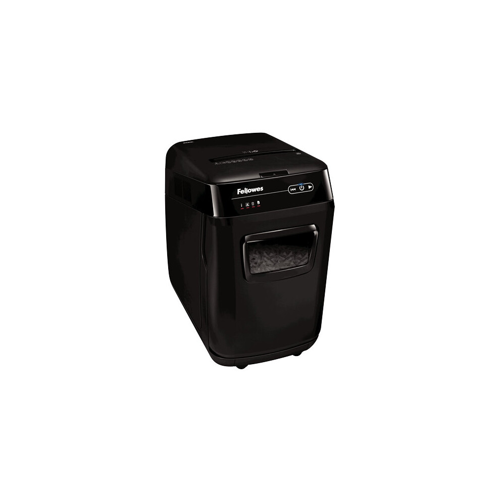 Fellowes AutoMax 150C Cross shredding 230mm Black, Grey paper shredder