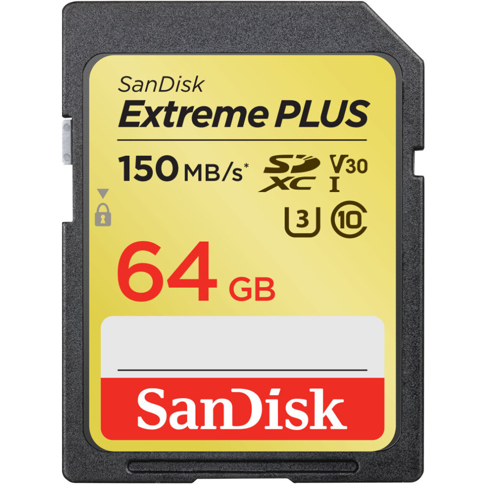 Sandisk Exrteme 128 GB memory card SDXC Class 10 UHS-I