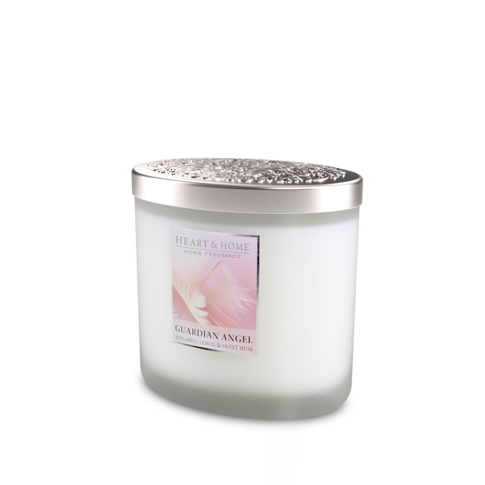 Heart & Home Twin Wick Ellipse Candle - Guardian Angel