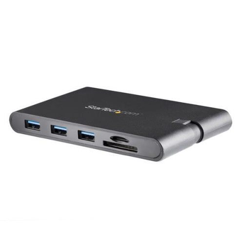 StarTech.com Adaptateur multiport Startech DK30CH2DEPUE Noir, Argent