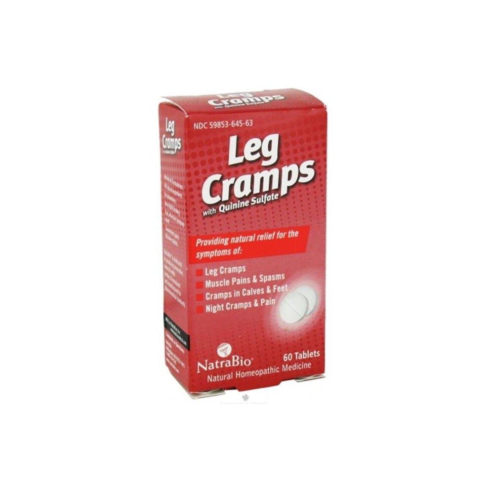 Natra Bio 82635 60 Tab Leg Cramps Medicines