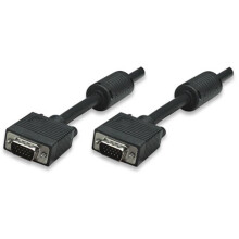 Manhattan 317757 6 ft. SVGA Monitor Cable - Black