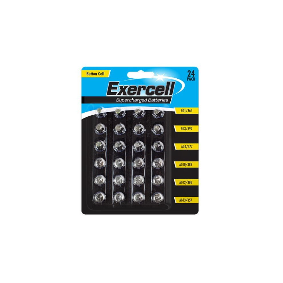 24 Pack Button Cell Batteries AG1 AG3 AG4 AG10