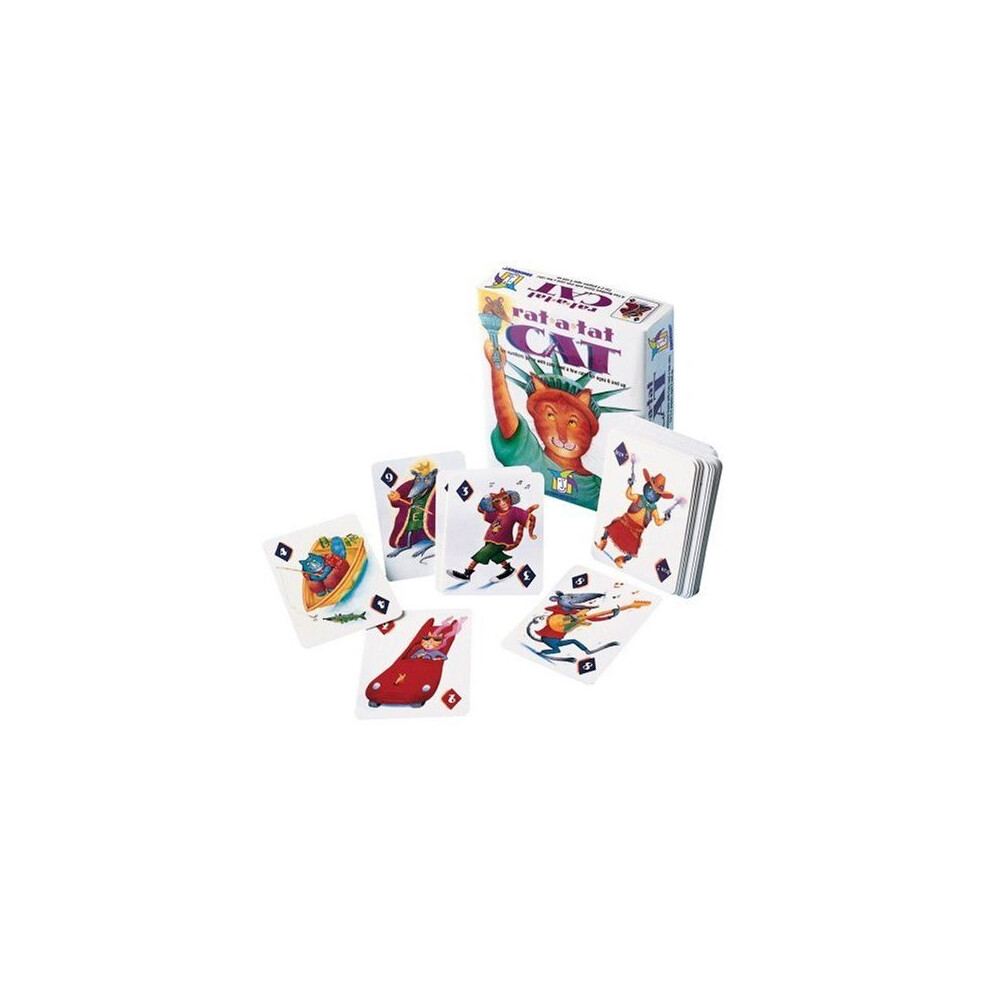 Gamewright Rat-A-Tat Cat Game - Board Game