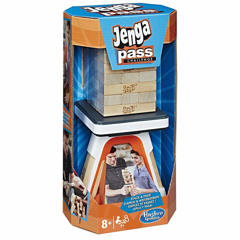 Hasbro Gaming E0585EU4 Jenga Pass Challenge