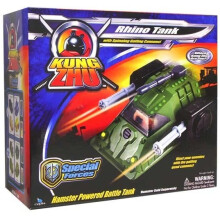 Kung Zhu Special Forces Rhino Tank With Spinning Gatling Cannons