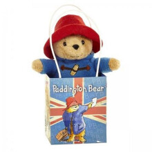 Paddington Bear in Union Jack Bag