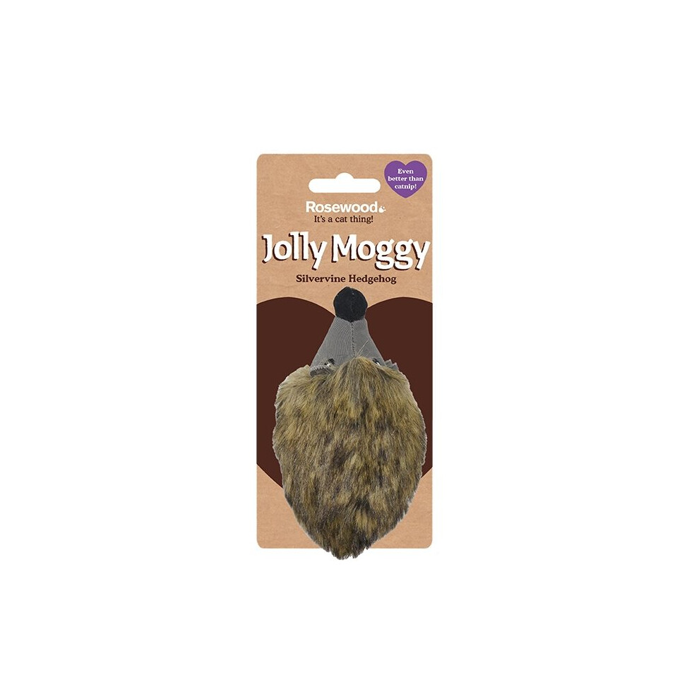 Jolly Moggy Silvervine Hedgehog (Pack of 3)