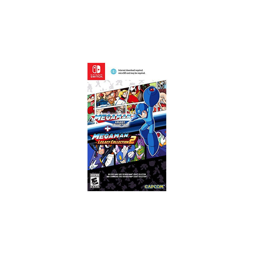 Capcom Mega Man Legacy Collection 1 + 2 - Nintendo Switch (New)