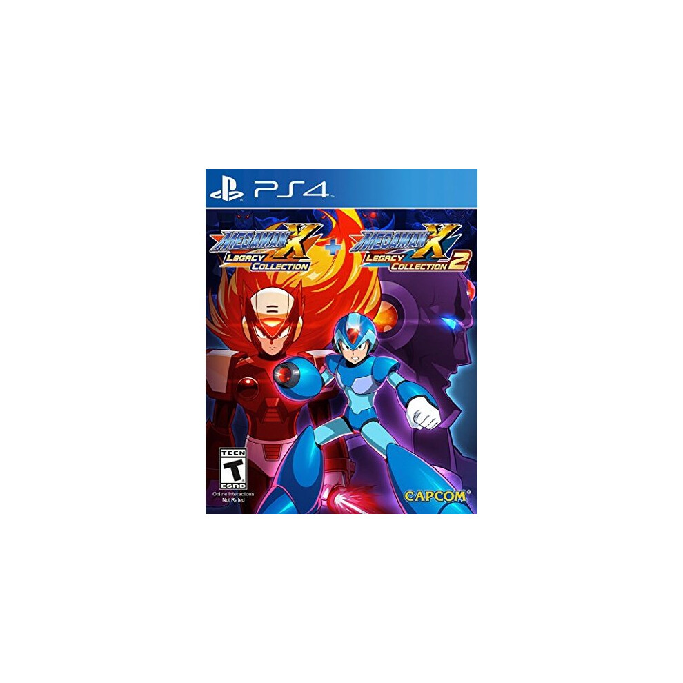 Mega Man X Legacy Collection 1+2 (Us Import) (Ps4) (New) 013388560561
