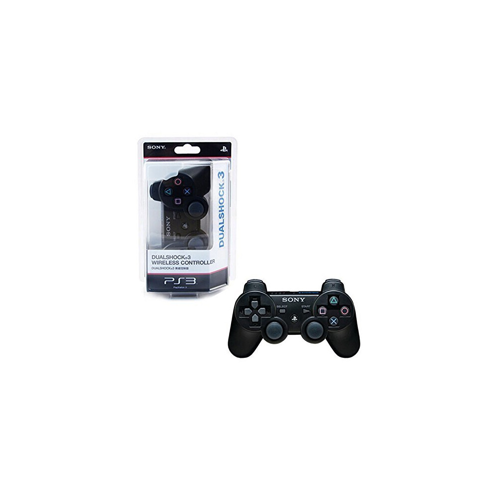 Sony DualShock 3 Sixaxis Controller **BLACK** (#)  (PS3) (New)