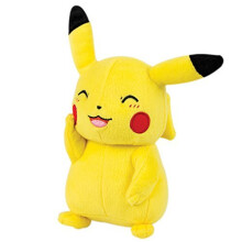 Pokemon Pikachu 8 Inch Plush Toy - Happy Pikachu Pose (New)
