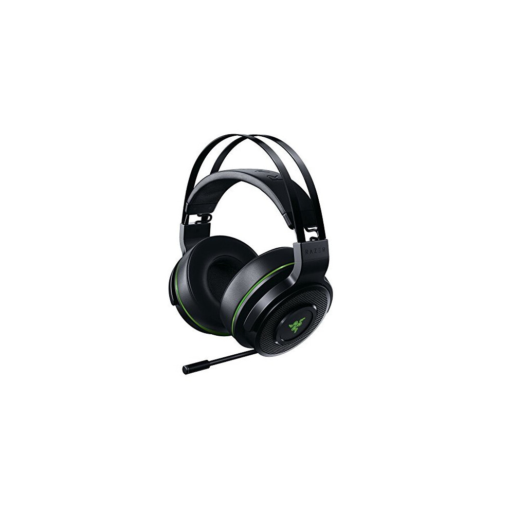 Razer Thresher For Xbox One Wireless Gaming Headset, Wireless Headphones With Retractable Microphone (New) Clear