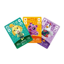 Amiibo-kortit - Animal Crossing Sarja 1 • Sisältää 3 korttia, joista 1 on erityinen