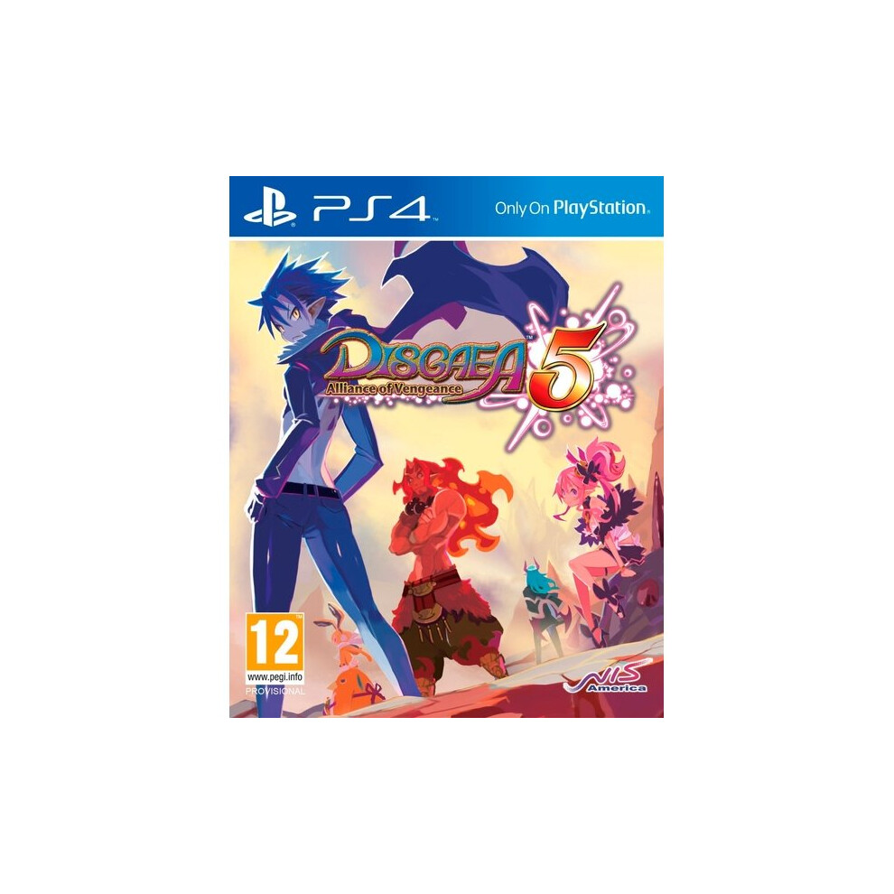 Disgaea 5: Alliance Of Vengeance (Ps4) (New) 813633016399