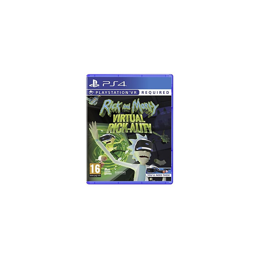 Rick And Morty Virtual Rick-Ality (Ps4) (New) 5060146465403