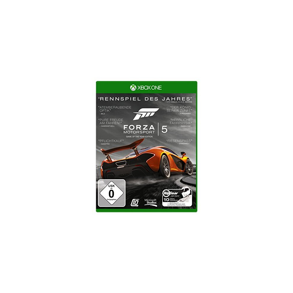 Forza Motorsport 5 (GOTY) (German Import) (Xbox One)) (New)