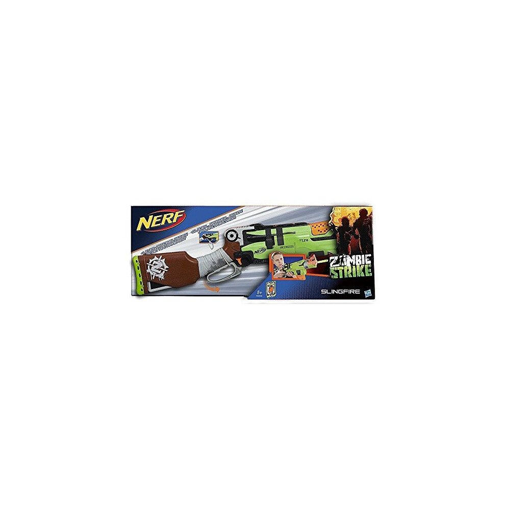 Hasbro NERF Zombie Strike Slingfire Blaster (New)