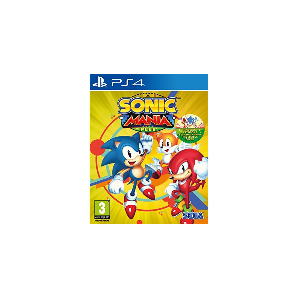 New Sega Sonic Mania Plus (Ps4) (New) Size 1