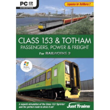 Class 153 and Totham - Passengers Power and Freight - Add on for Railworks2 (PC CD-ROM) (New)