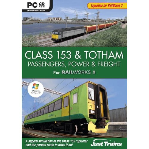 Class 153 and Totham - Passengers Power and Freight - Add on for Railworks2 (PC CD-ROM) (New)