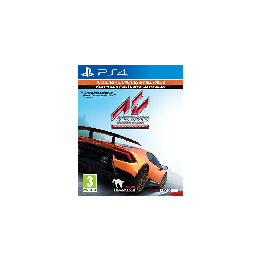 Assetto Corsa Ultimate Edition (PS4) (New)