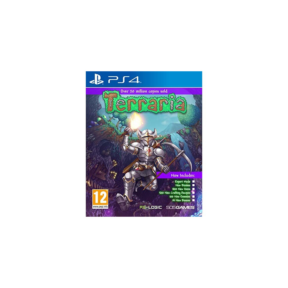 Terraria (2018 Edition) (Ps4) (New) 8023171041513