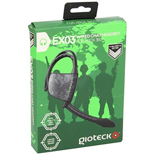 Gioteck EX03 Military Edition Wired Chat Headset (Xbox 360) (New)