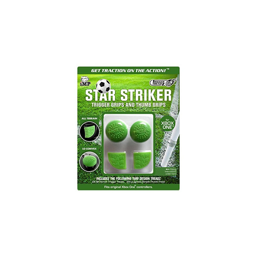 Trigger Treadz Star Striker Thumb And Trigger Grips Pack (Xbox One) (New) 5060176364790