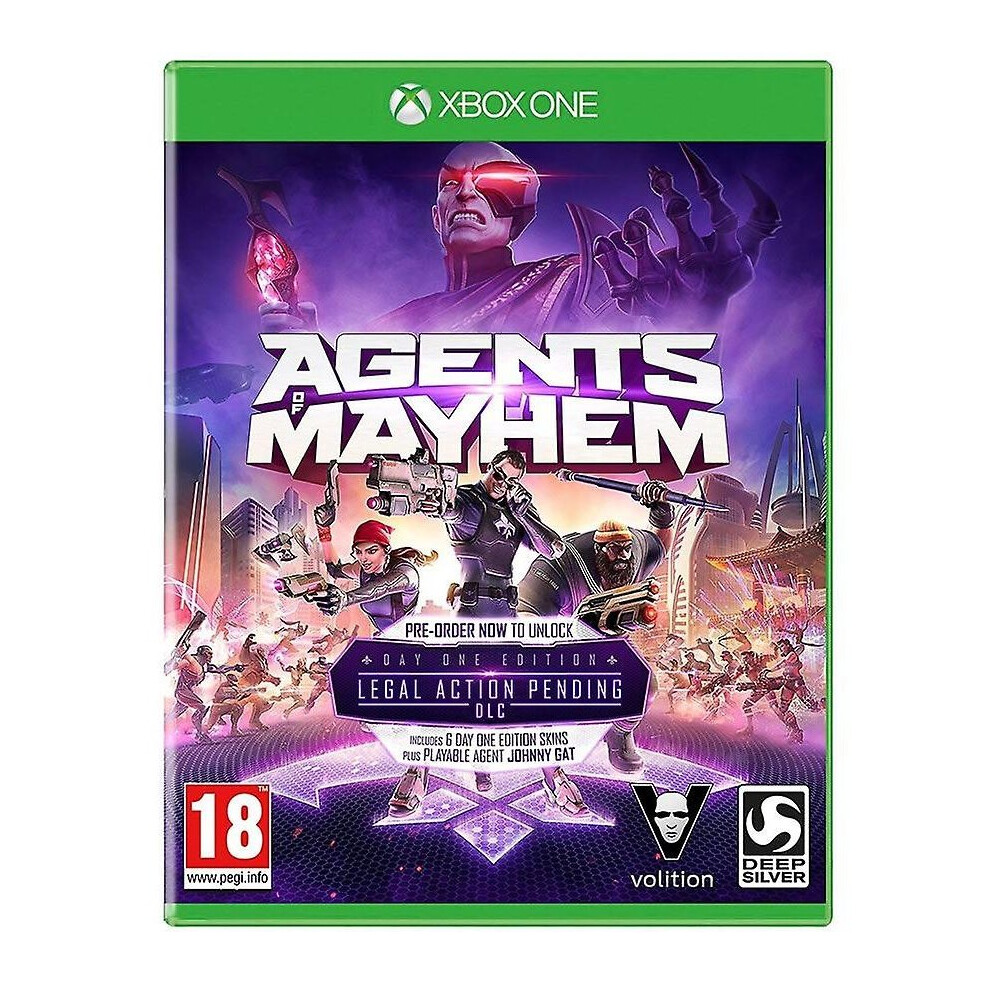 Agents Of Mayhem (Day One Edition) (Xbox One) (New) 4020628784492
