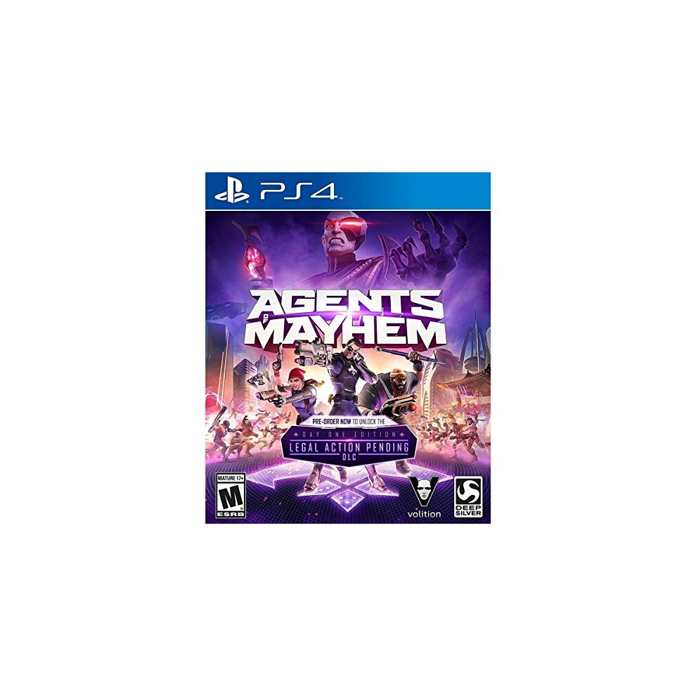 Agents Of Mayhem (Ps4) (New) 4020628784508