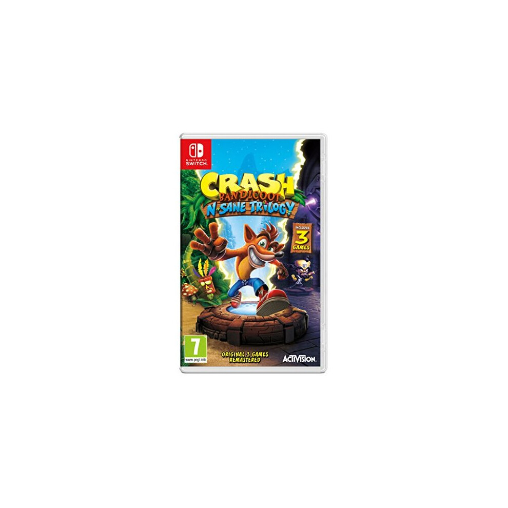 Crash Bandicoot N. Sane Trilogy (Nintendo Switch) (New)