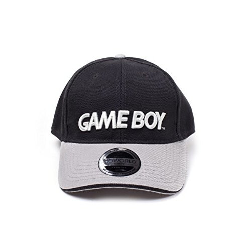 Nintendo Nintendo Cap Black/Grey Gameboy Logo Curved Bill Black (New)
