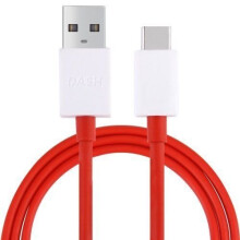 USB-C-Kabel - ONEPLUS - D301 - 1 m - Rot - Ladestrom bis zu 4A